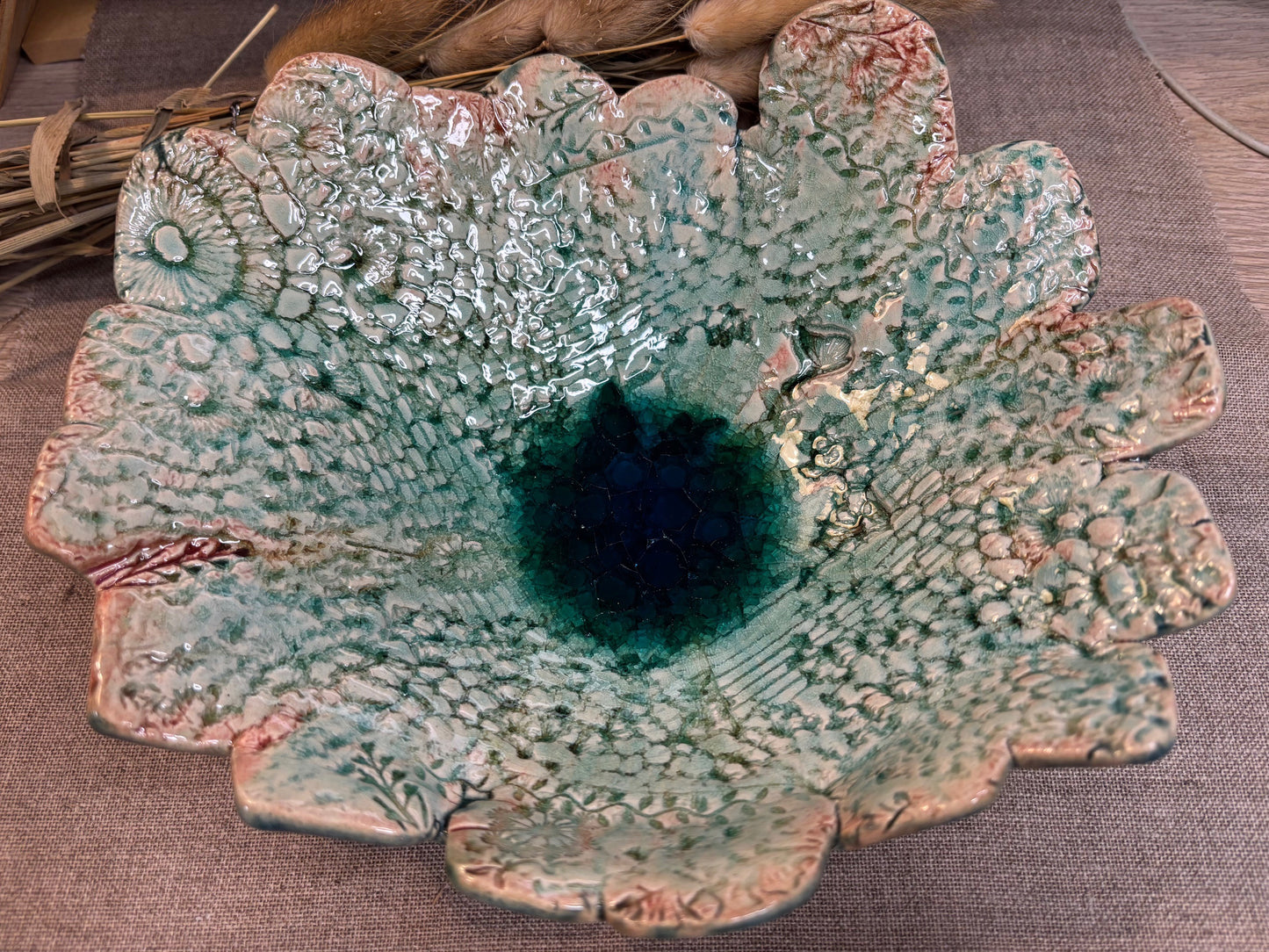 Création plat empreintes