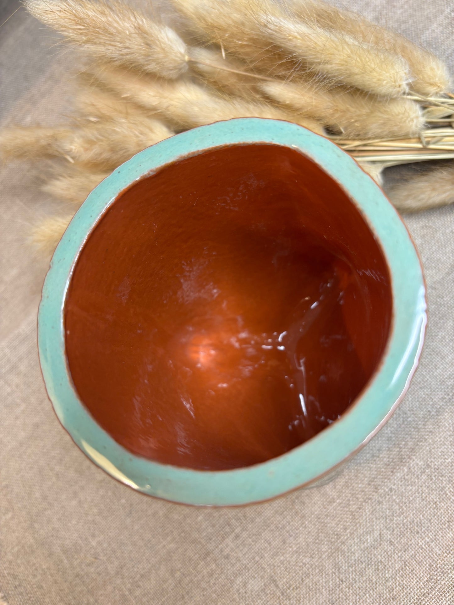 Pot à crayons Turquoise