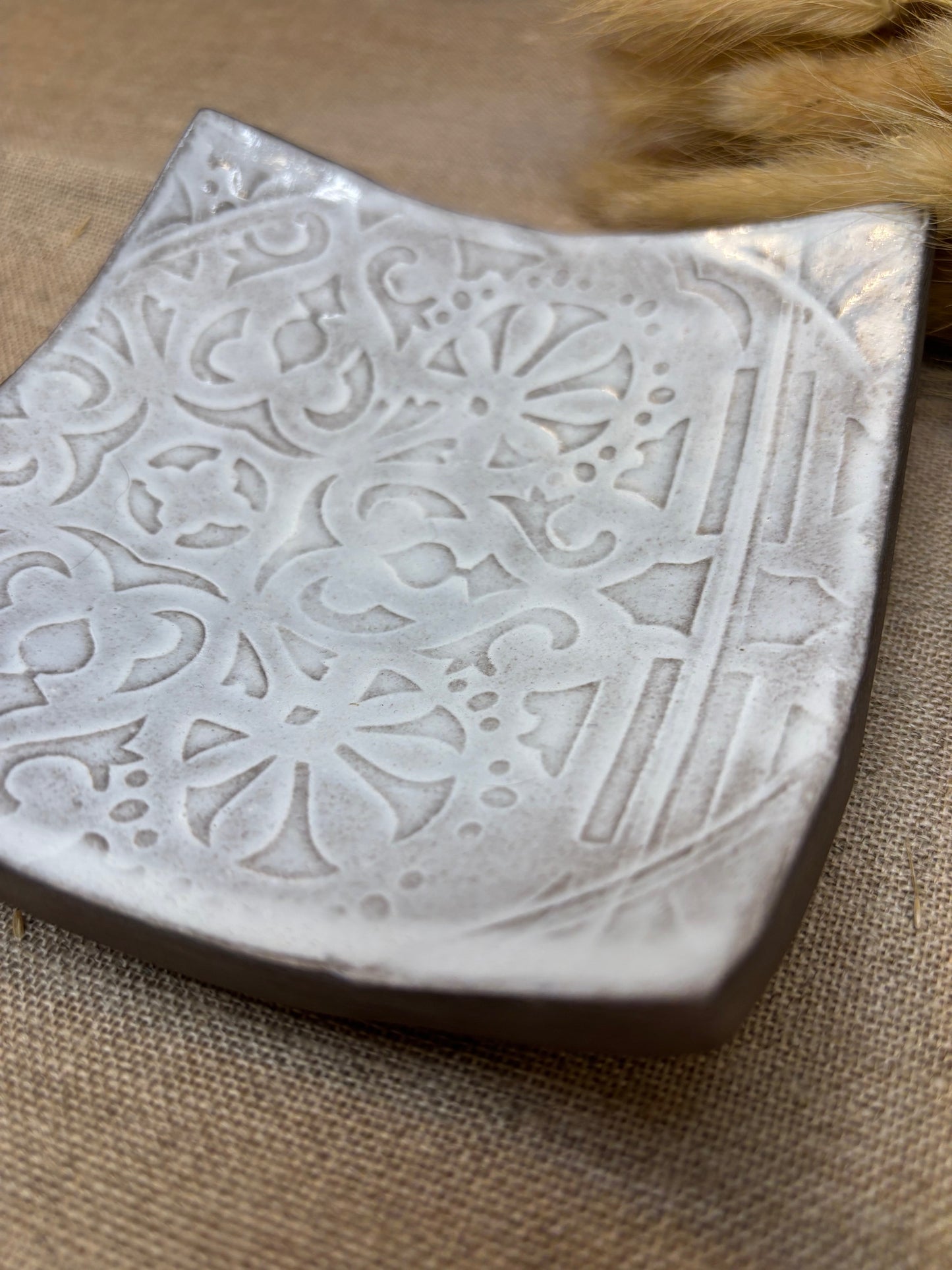 Petit vide-poches Gris Perle