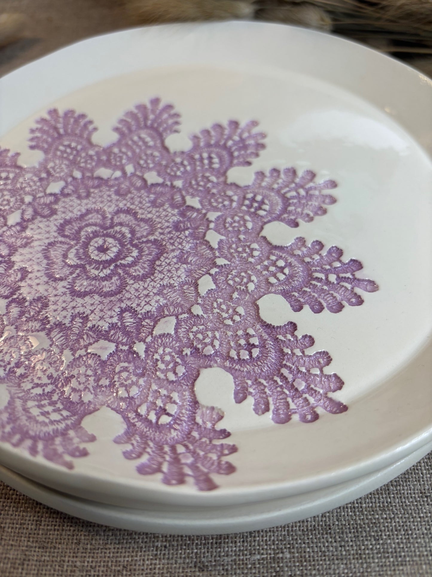 Assiette à dessert Parme