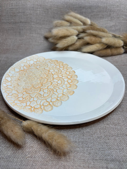 Assiette à dessert Orange