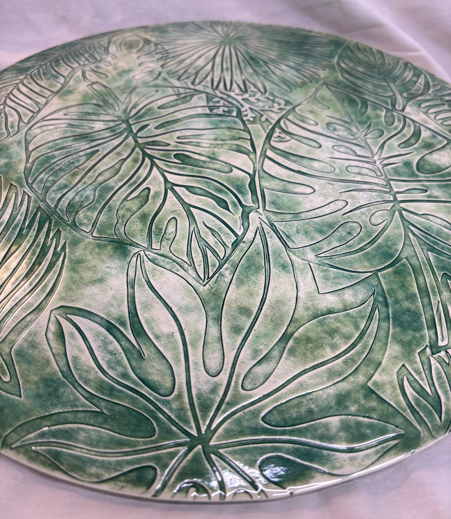 Plat à pizza Jungle