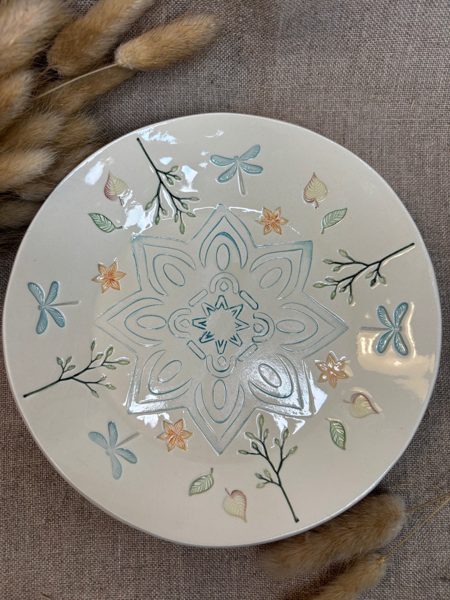 Assiette décorative