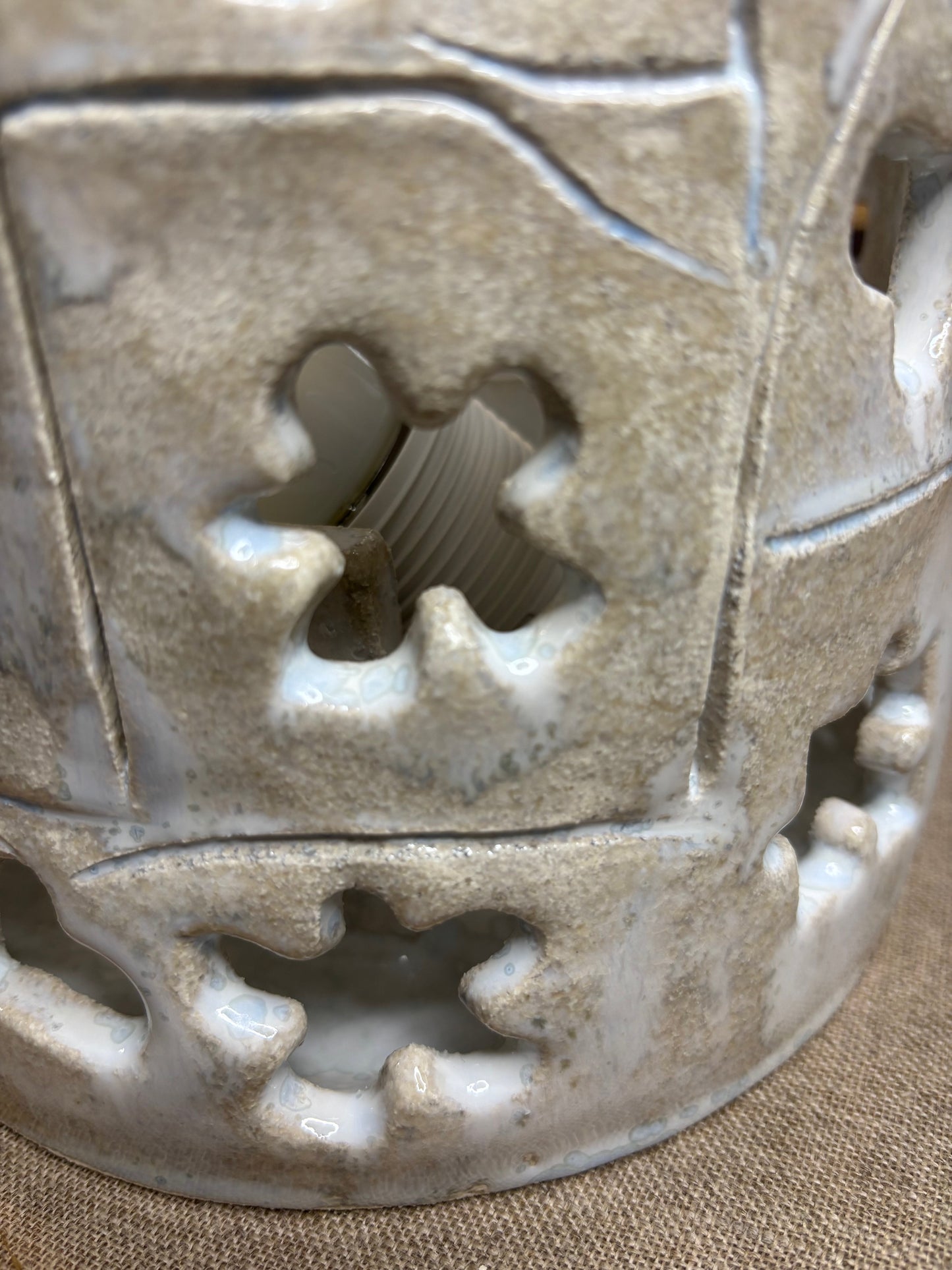 Grande Lampe Nacrée