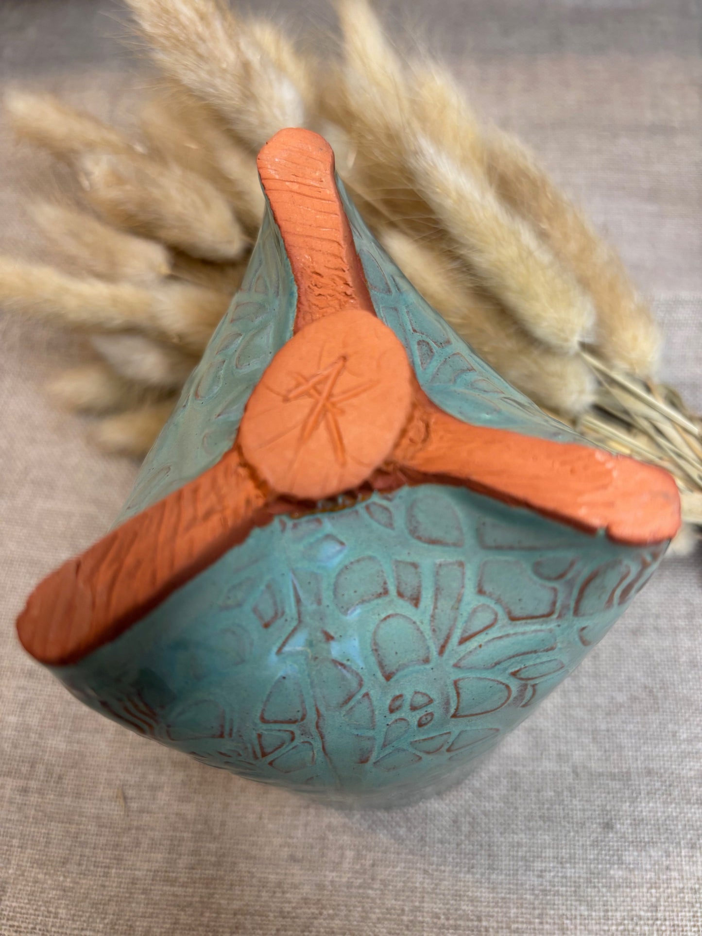 Pot à crayons Turquoise