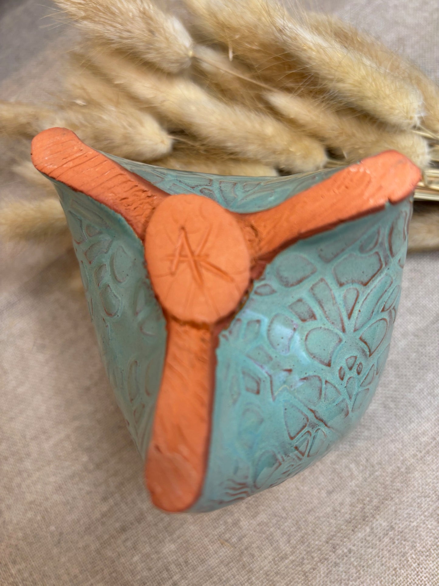 Pot à crayons Turquoise