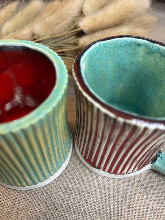 Lot de 2 Tasses à Café Originales