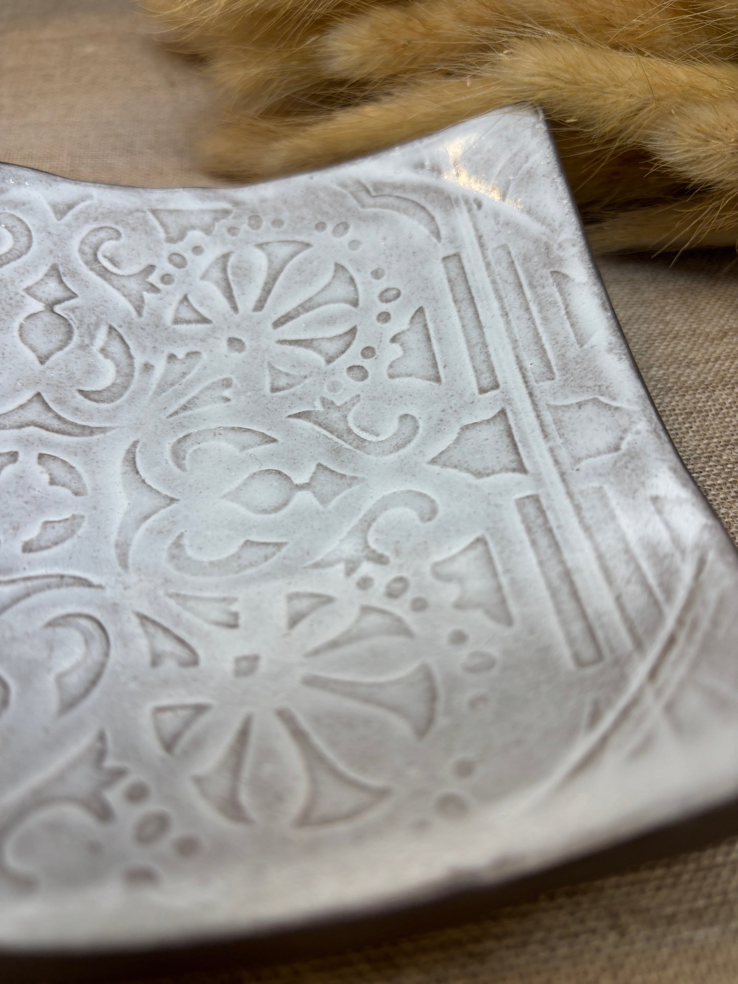 Petit vide-poches Gris Perle