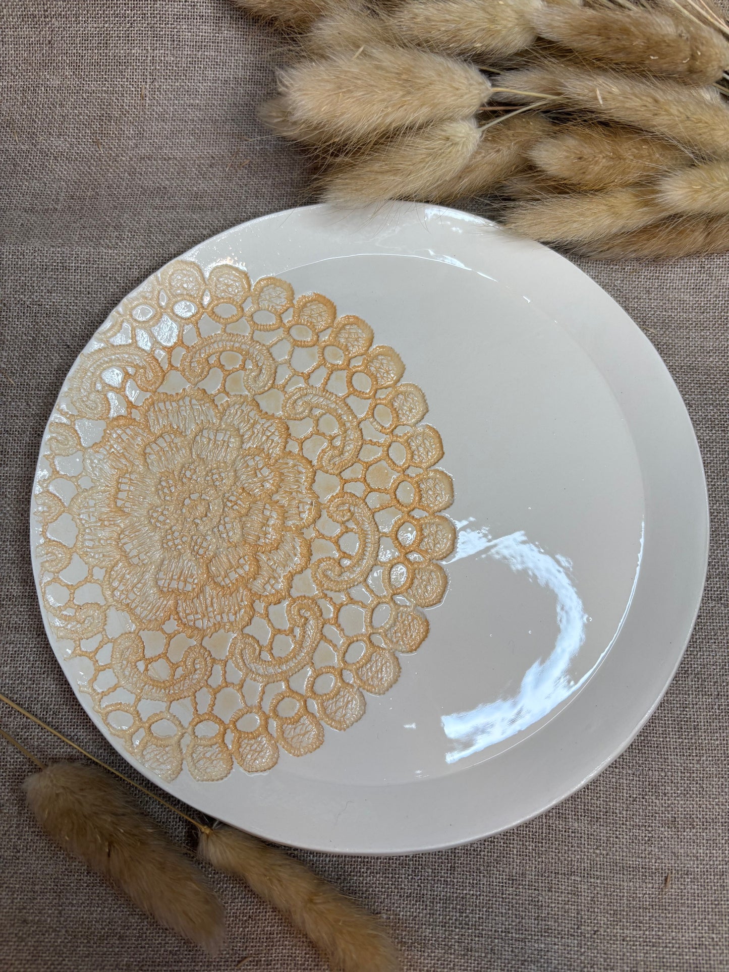 Assiette à dessert Orange