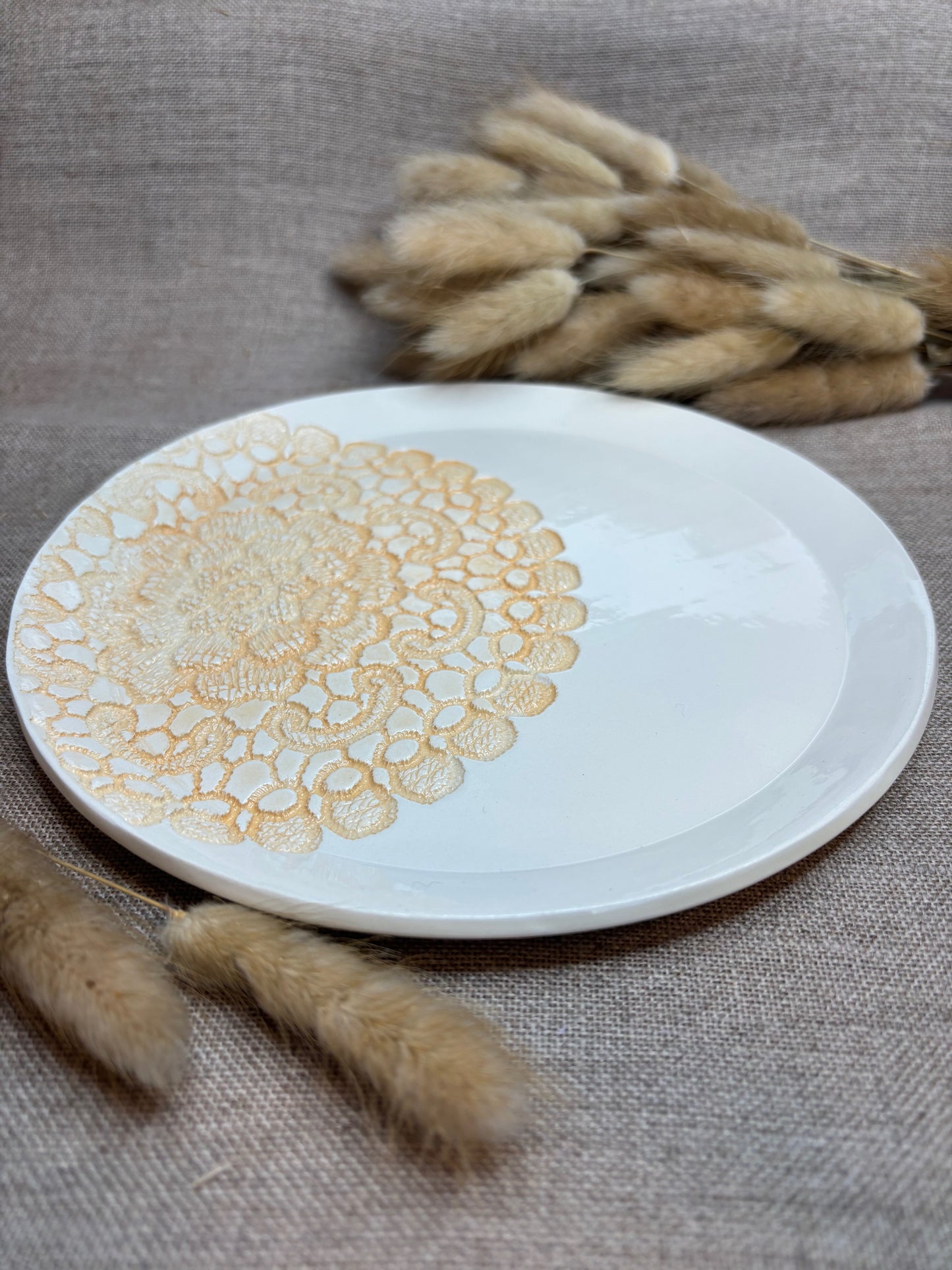 Assiette à dessert Orange