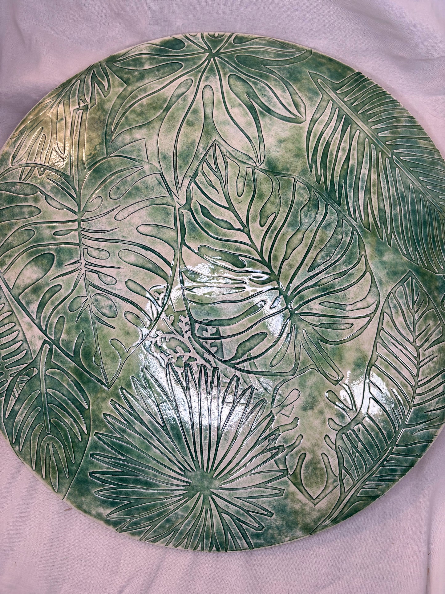 Plat à pizza Jungle