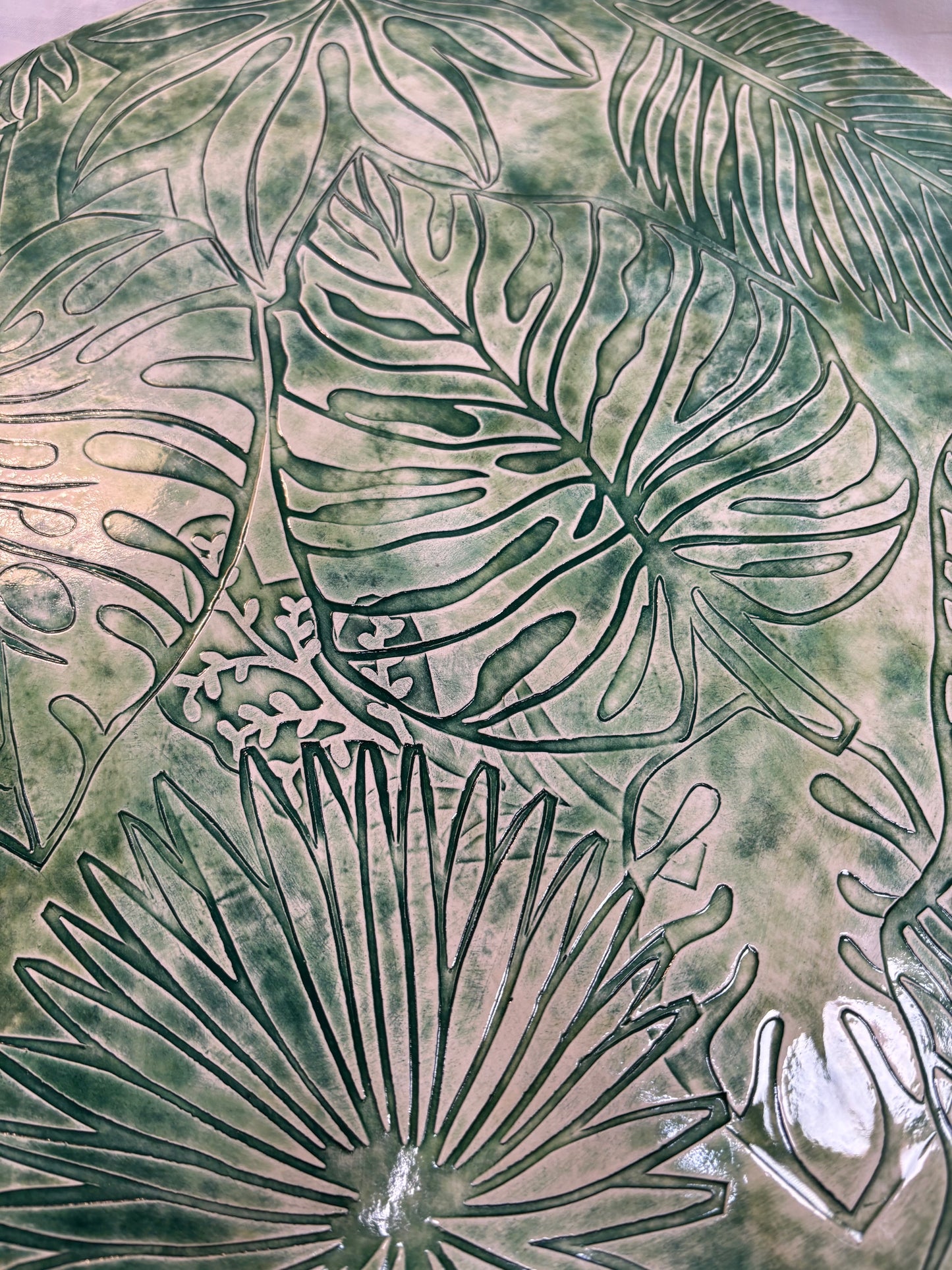 Plat à pizza Jungle