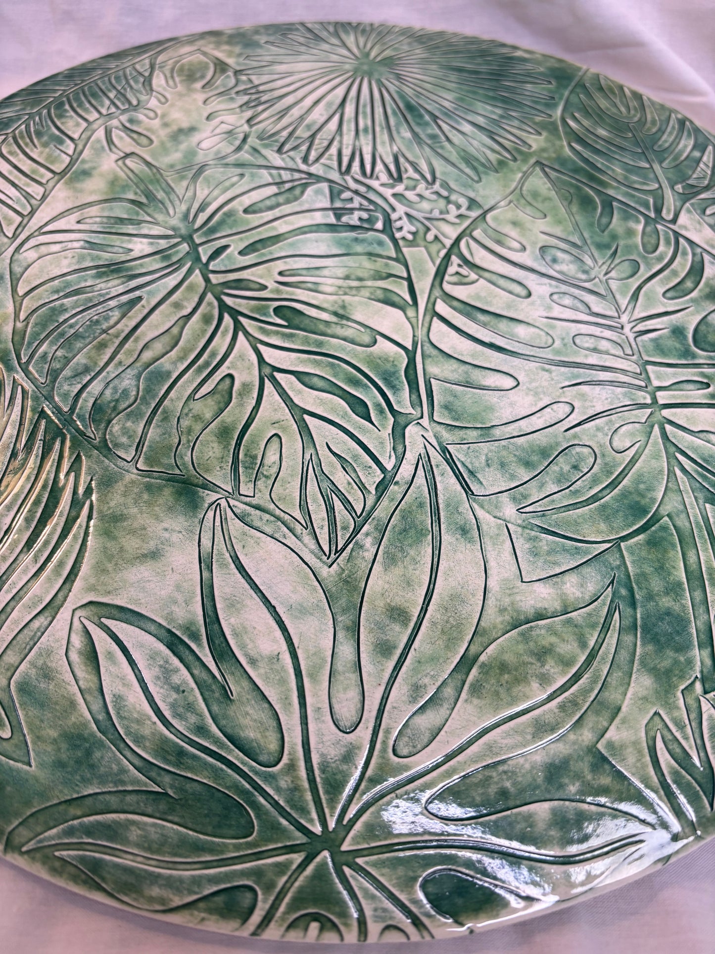 Plat à pizza Jungle