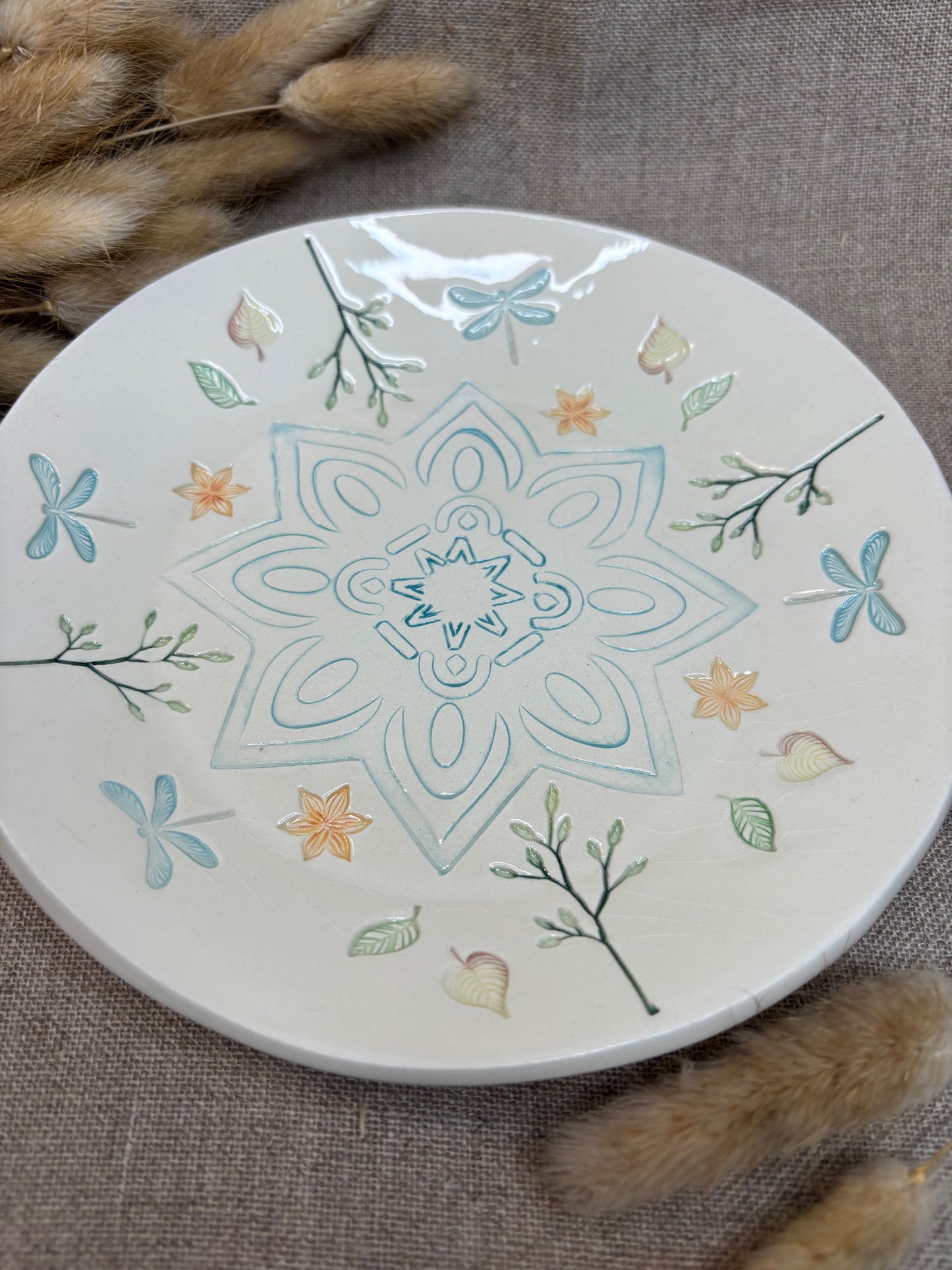 Assiette décorative