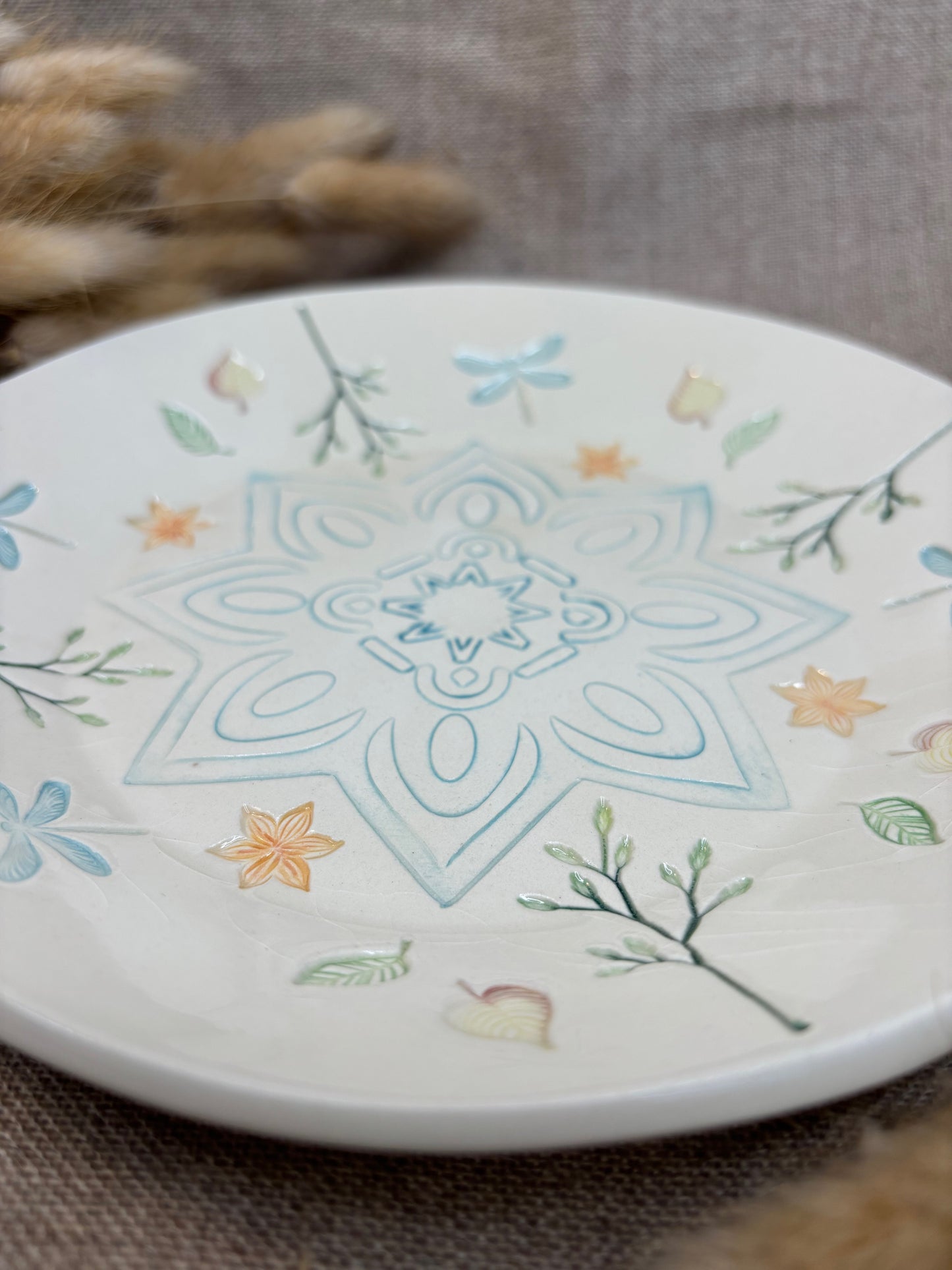 Assiette décorative