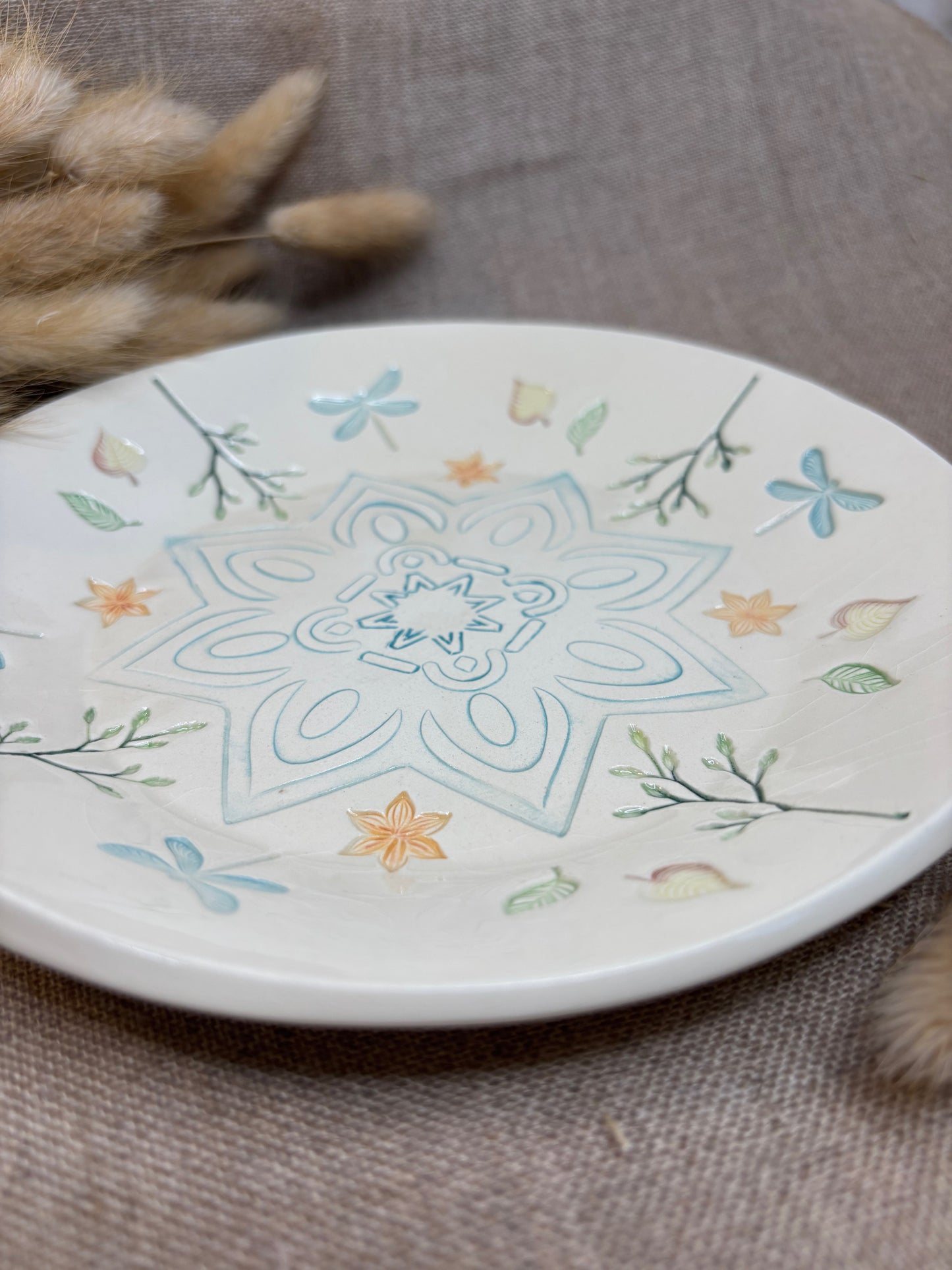 Assiette décorative