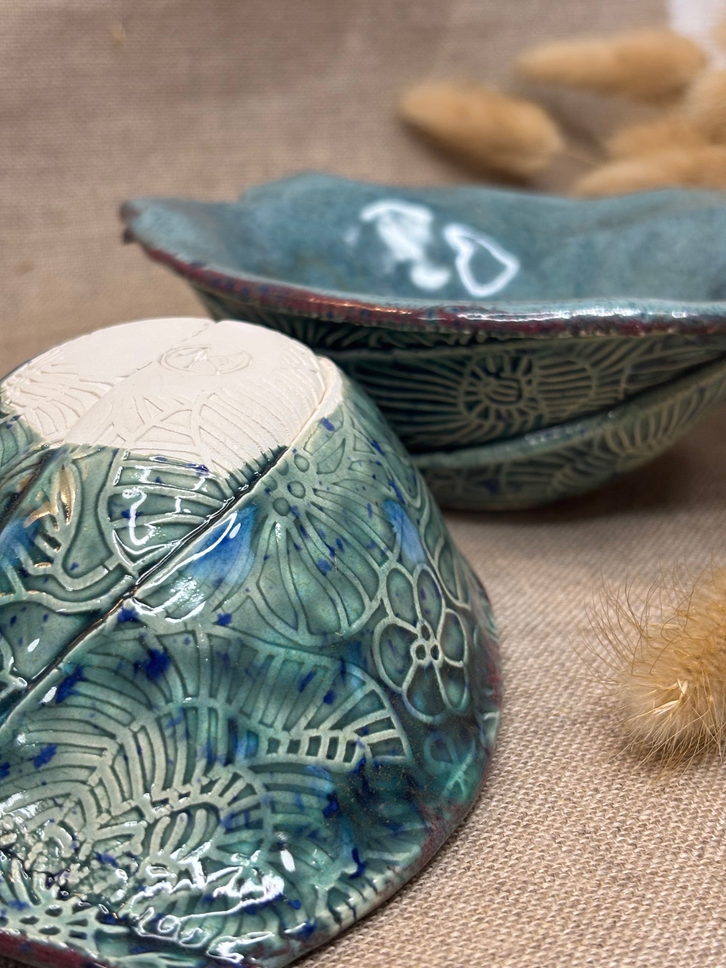 Lot de 2 coupelles originales