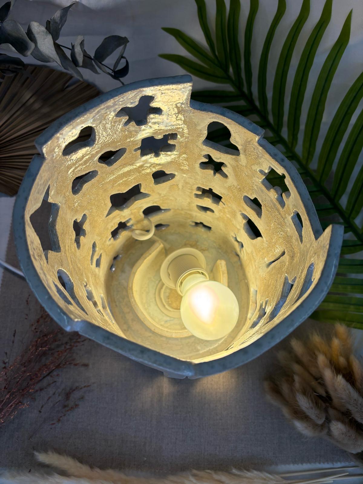 Grande Lampe Nacrée