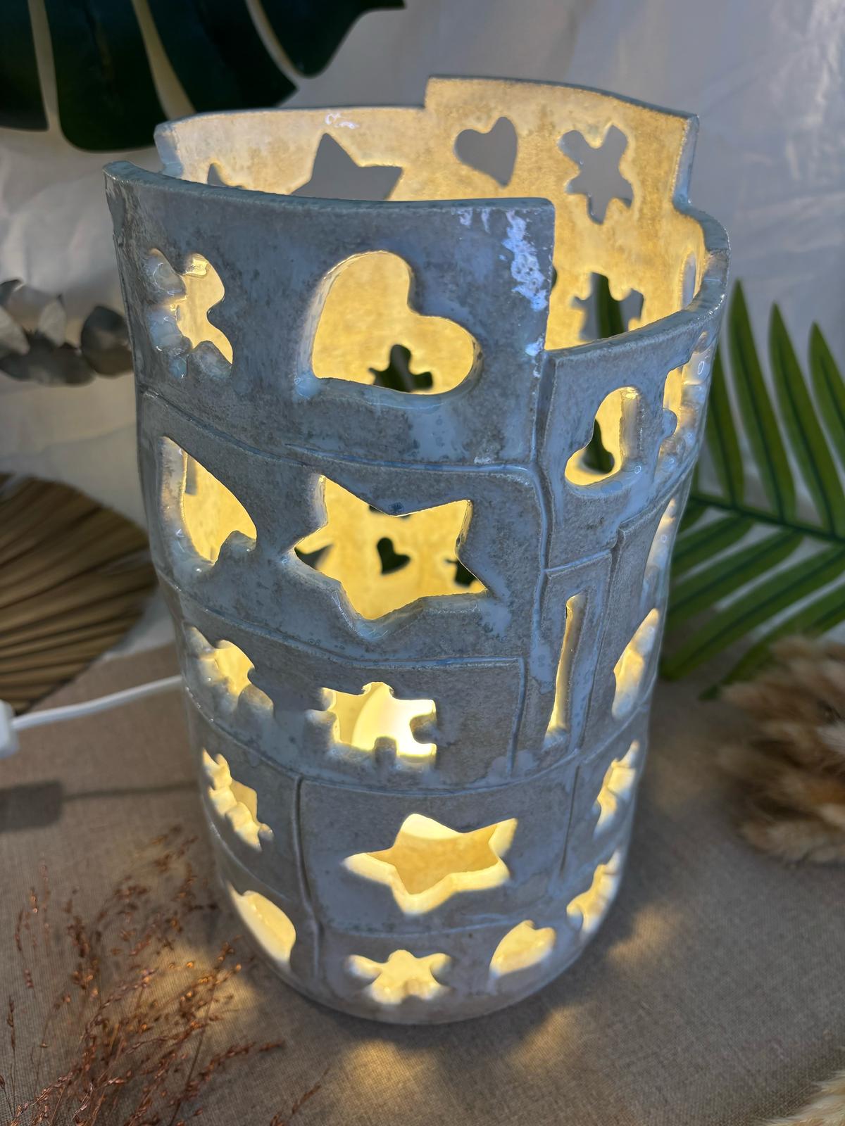 Grande Lampe Nacrée